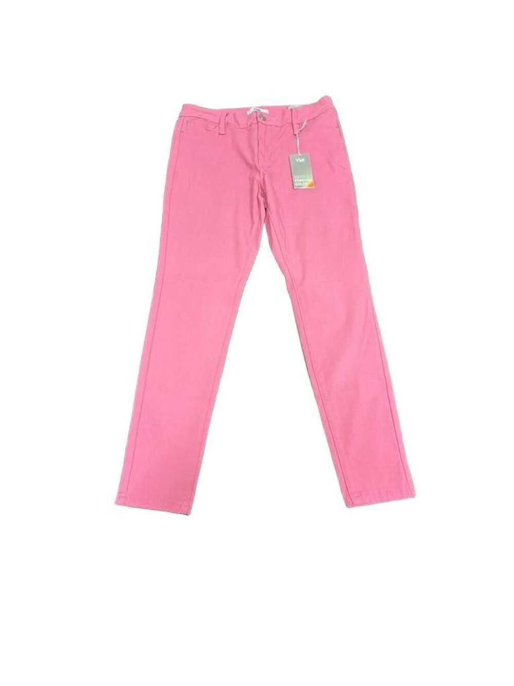 YMI Forever Color Skinny Jeans Flamingo Pink Size XL